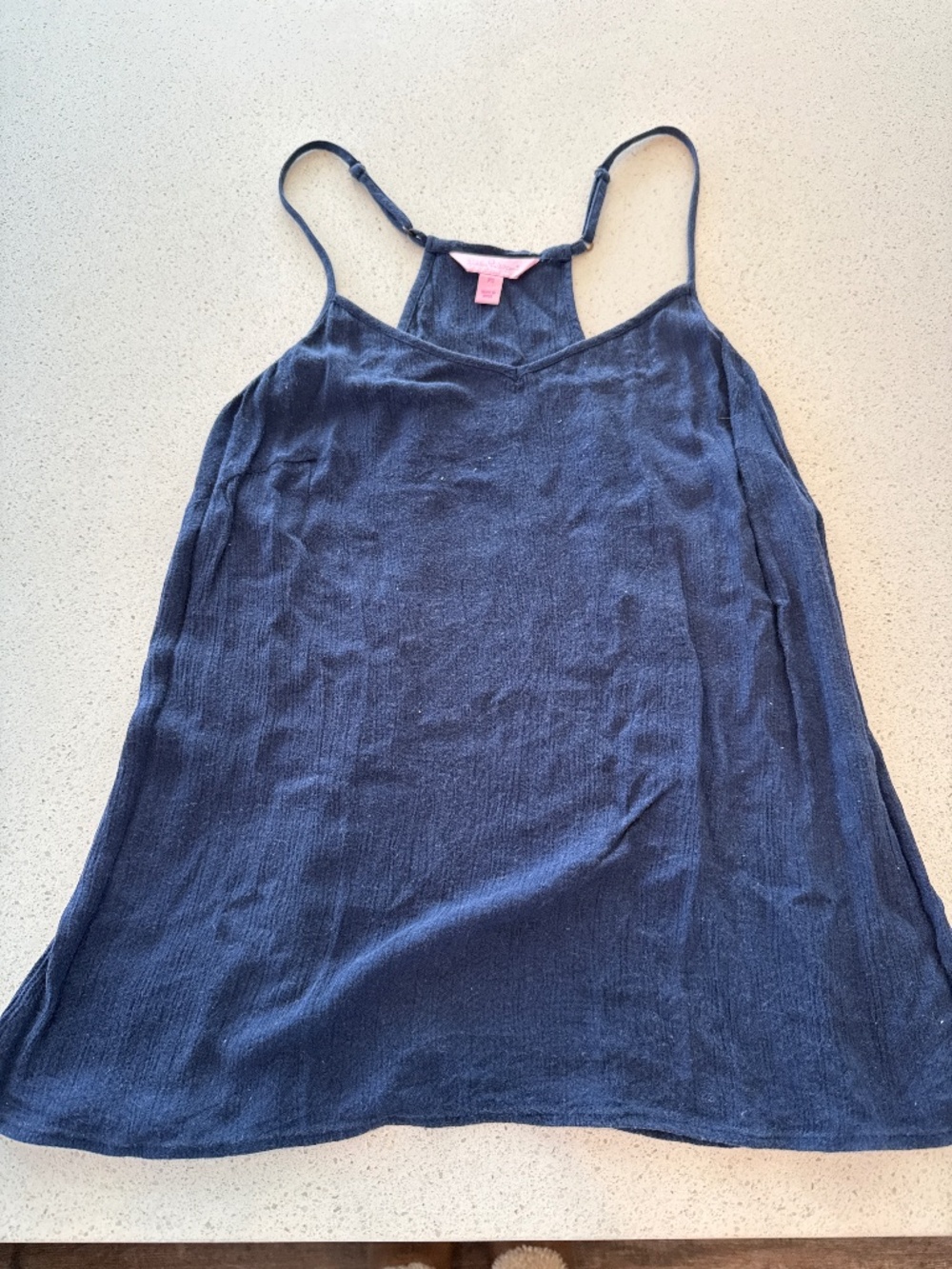 Lilly Pulitzer Navy Strappy Tank Top